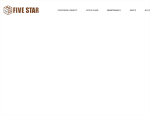 Tablet Screenshot of five-star-fukui.com